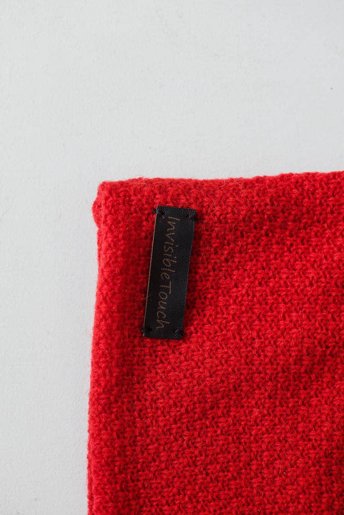 Magic red soft wool comfy beanie
