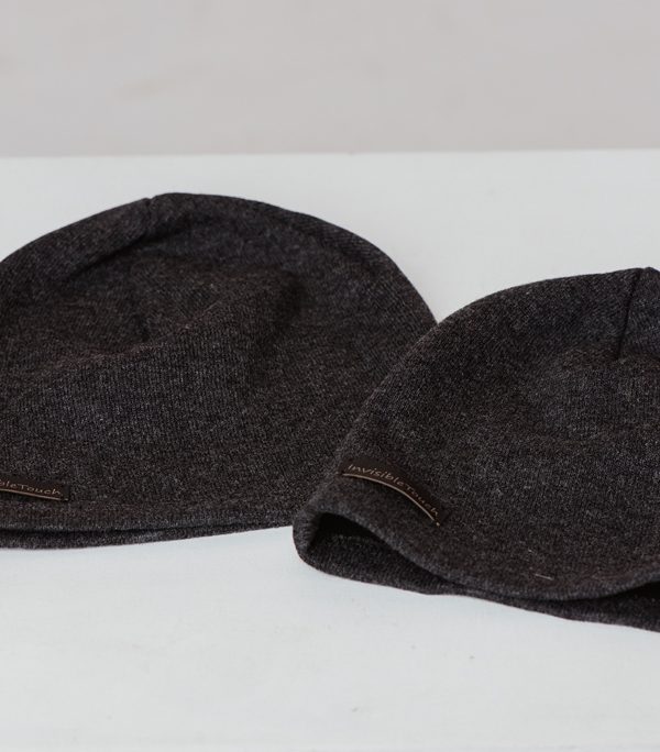 Grey soft wool hat/beanie for kids
