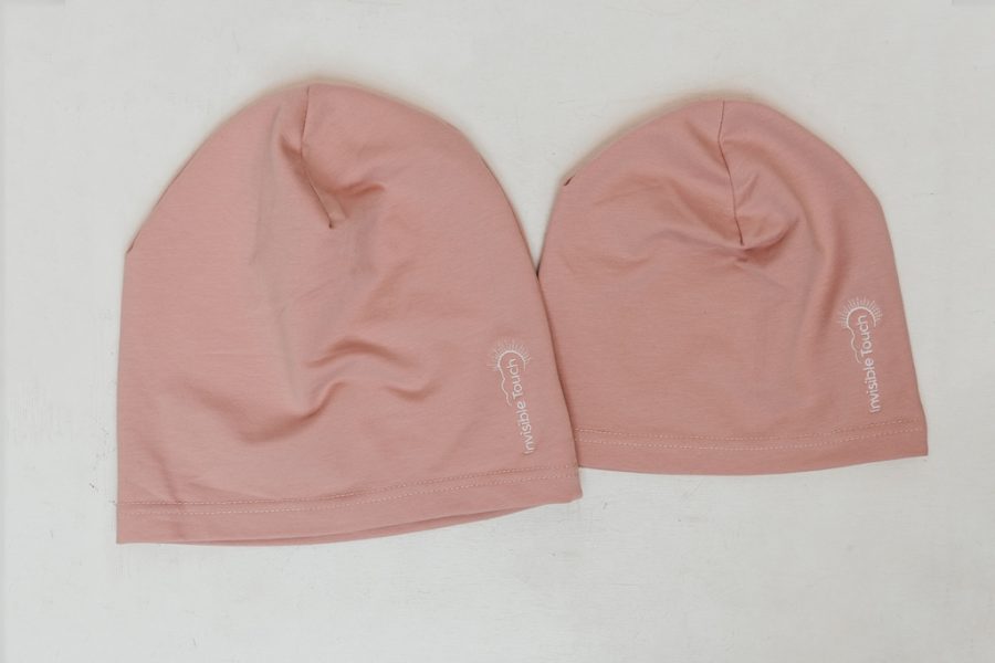 Handmade "Light Pink" soft cotton kid beanie hat