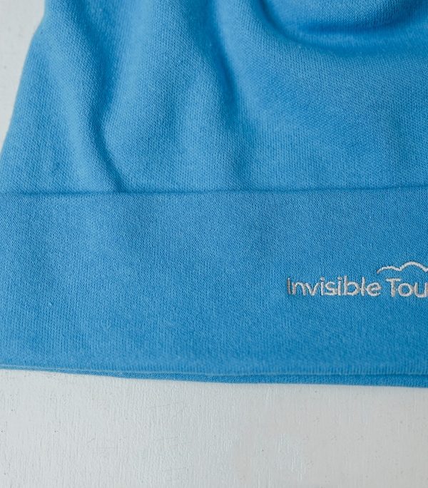 NEW “Sky blue” soft and comfy cotton kid beanie