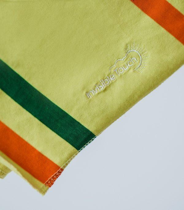 Handmade “Grass” soft thin large cotton summer scarf