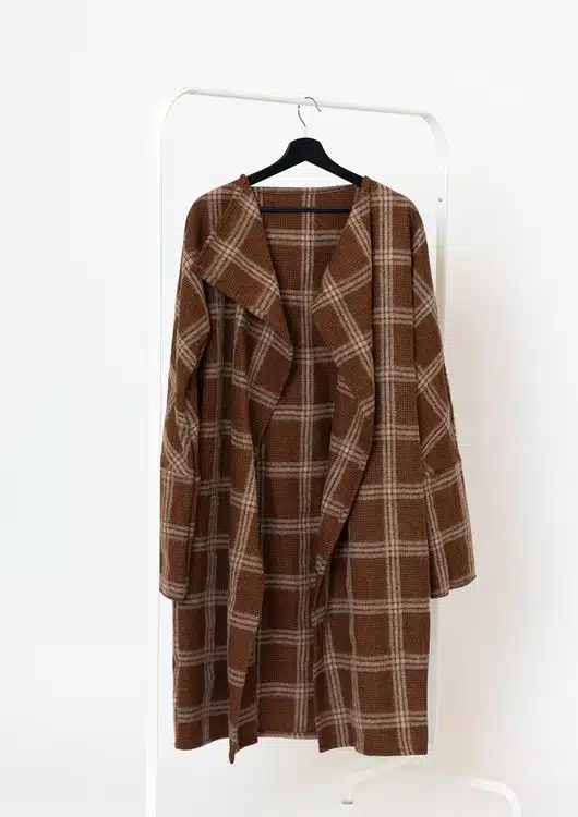 Unique handmade “ALPACA” kimono style soft wool-alpaca coat